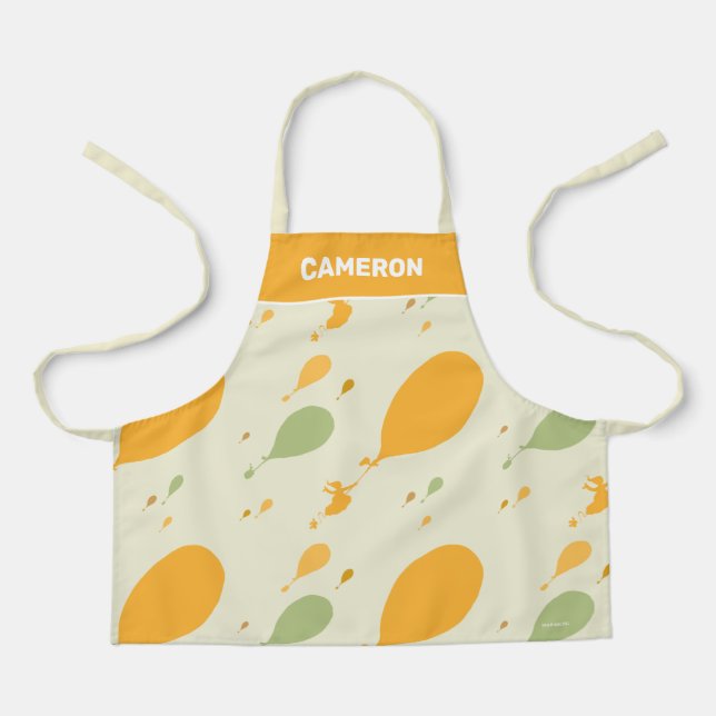 Oh, The Places You'll Go! Balloon Outline Pattern Apron (Front)