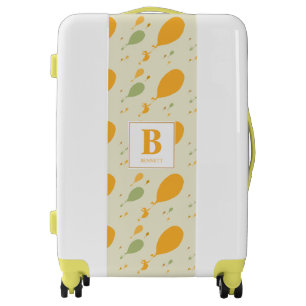 Oh, The Places You'll Go! Balloon Outline Pattern Luggage