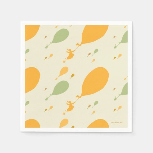 Oh The Places Youll Go Balloon Outline Pattern Napkins