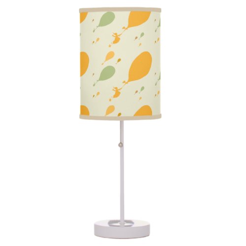 Oh The Places Youll Go Balloon Outline Pattern Table Lamp