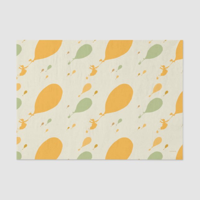 Oh, The Places You'll Go! Balloon Outline Pattern Tissue Paper (Front)