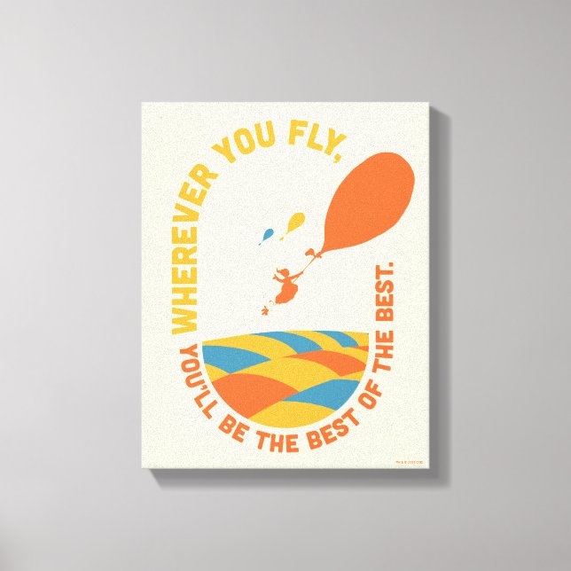 Oh, The Places You'll Go! "Best of the Best" Canvas Print (Front)