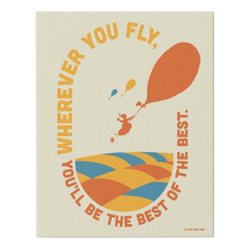 Oh The Places Youll Go Best of the Best Faux Canvas Print