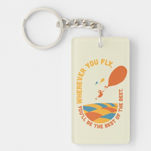 Oh The Places Youll Go Best of the Best Keychain