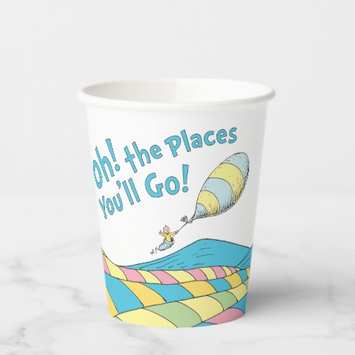 Oh The Places Youll Go  Boy Birthday  Paper Cups