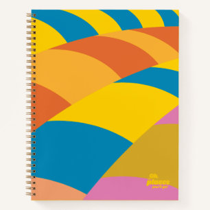 Oh, The Places You'll Go! Colorful Balloon Stripes Notebook