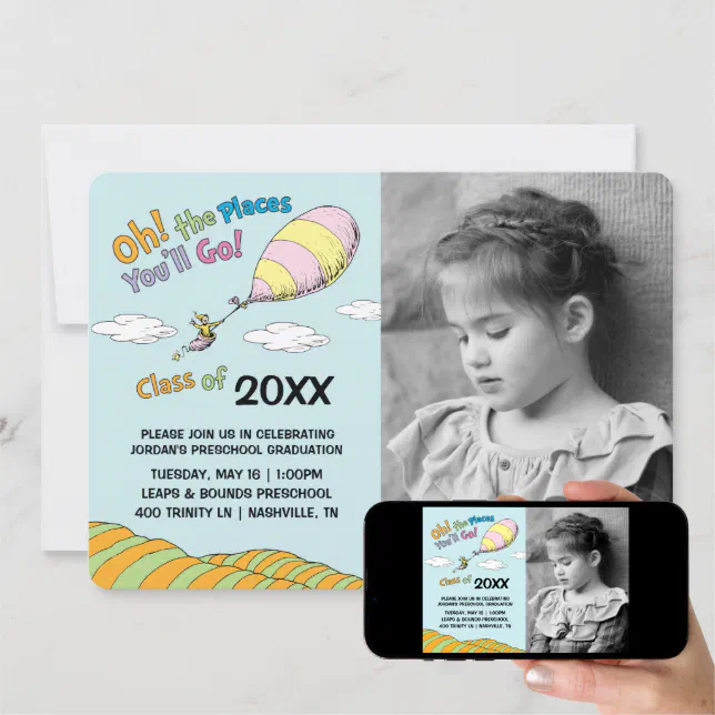 Oh, The Places You'll Go! Graduation Announcement | Zazzle