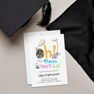 Oh, The Places You'll Go! Graduation Announcement