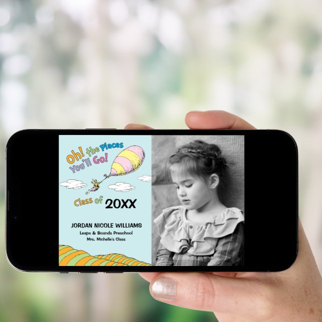 Oh, The Places You'll Go! Graduation Announcement (Front Digital)