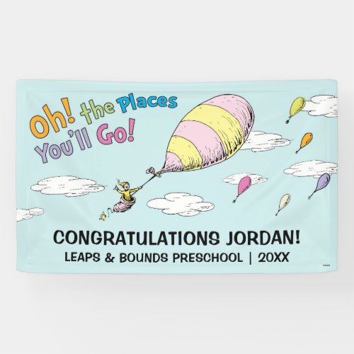 Oh The Places Youll Go Graduation Announcement Banner