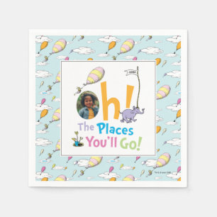 Oh, The Places You'll Go! Graduation Announcement Napkins