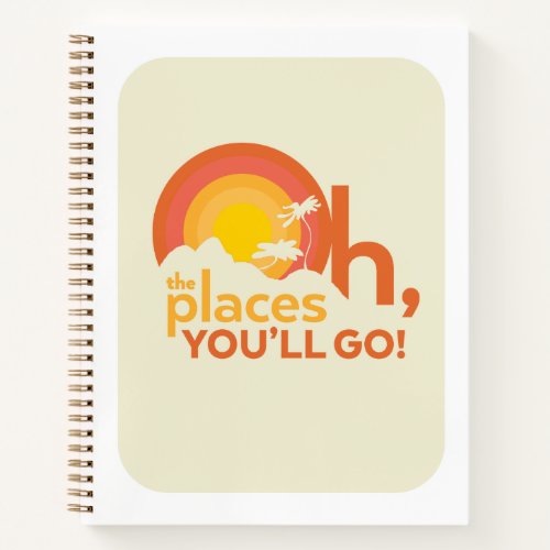 Oh The Places Youll Go Landscape Typography Notebook