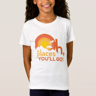 Oh, The Places You'll Go! Landscape Typography T-Shirt