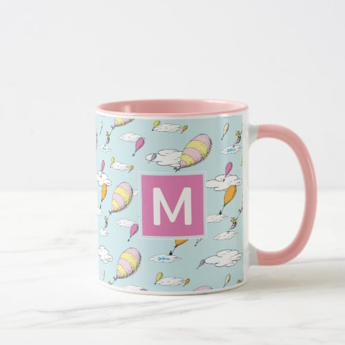 Oh The Places Youll Go Monogram Mug