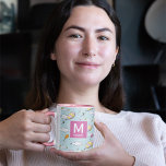 Oh, The Places You'll Go! Monogram & Name Mug<br><div class="desc">Personalize this fun Dr. Seuss Cat in the Hat mug with your name and monogram.</div>