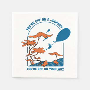 Oh, The Places You'll Go! "Off on a Journey" Napkins