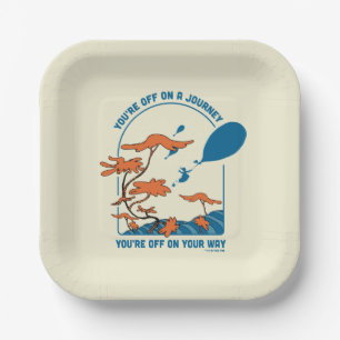 Oh, The Places You'll Go! "Off on a Journey" Paper Plates