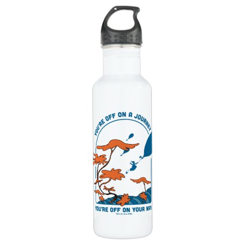 Oh The Places Youll Go Off on a Journey Stainless Steel Water Bottle