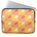 Oh, the Places You'll Go | Orange Block Pattern Laptop Sleeve