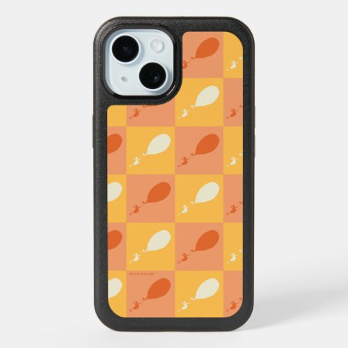 Oh the Places Youll Go  Orange Block Pattern iPhone 15 Case