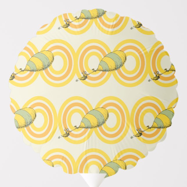 Oh, the Places You'll Go | Orange Pattern Balloon (Front)