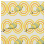 Oh, the Places You'll Go | Orange Pattern Fabric