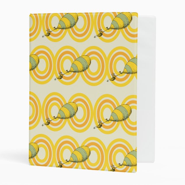 Oh, the Places You'll Go | Orange Pattern Mini Binder (Front/Inside)