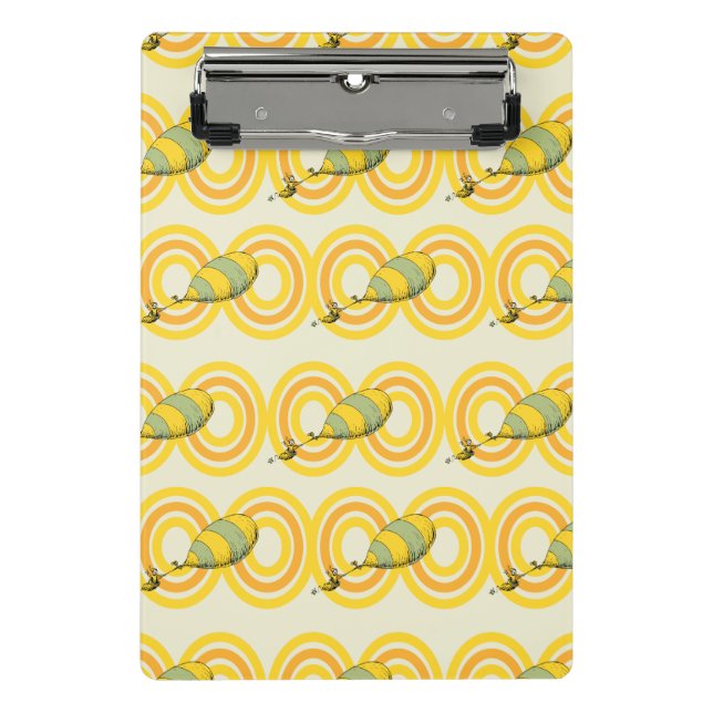 Oh, the Places You'll Go | Orange Pattern Mini Clipboard (Front)