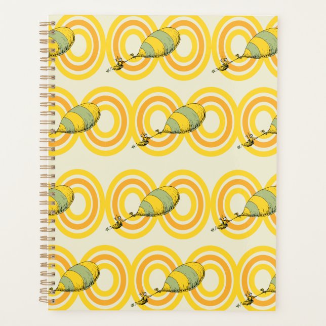 Oh, the Places You'll Go | Orange Pattern Planner (Front)