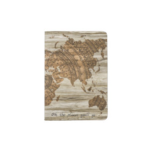 Oh, the places you'll go passport holder