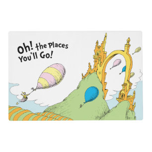 Oh! The Places You'll Go! Placemat