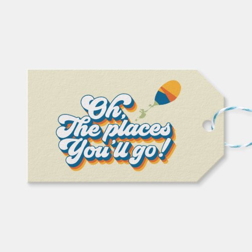 Oh The Places Youll Go Quote with Balloon Gift Tags