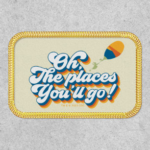 Oh, The Places You'll Go! Quote with Balloon Patch