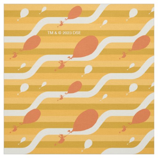 Oh, The Places You'll Go! Retro Balloon Pattern Fabric