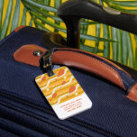 Oh, The Places You'll Go! Retro Balloon Pattern Luggage Tag