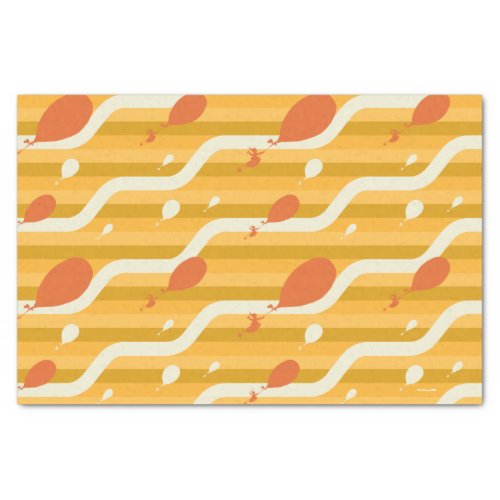 Oh The Places Youll Go Retro Balloon Pattern Tissue Paper