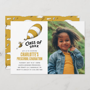 Oh, The Places You'll Go! Retro Graduation Photo Invitation