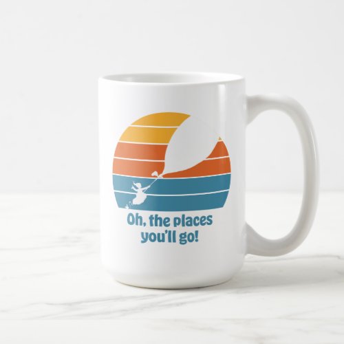 Oh The Places Youll Go Retro Sunset Coffee Mug