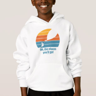 Oh, The Places You'll Go! Retro Sunset Hoodie