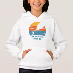 Oh, The Places You'll Go! Retro Sunset Hoodie