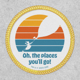 Oh, The Places You'll Go! Retro Sunset Patch