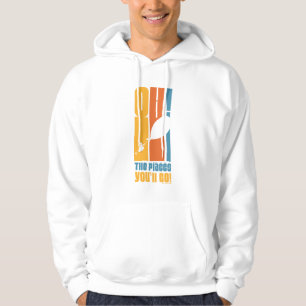 Oh, The Places You'll Go! Tall Retro Typography Hoodie