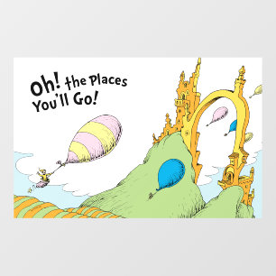 Oh! The Places You'll Go! Wall Decal