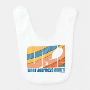 Oh, The Places You'll Go! "What Journeys Await" Baby Bib