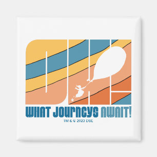 Oh, The Places You'll Go! "What Journeys Await" Magnet