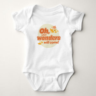 Oh, The Places You'll Go! "What Wonders Will Come" Baby Bodysuit