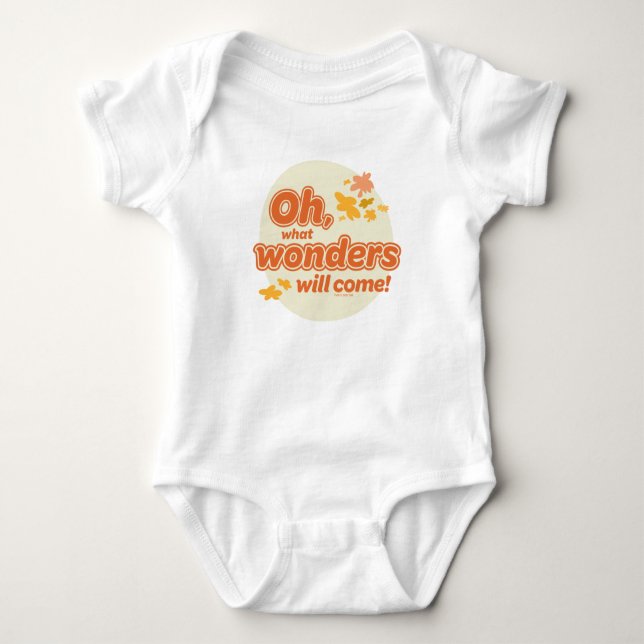 Oh, The Places You'll Go! "What Wonders Will Come" Baby Bodysuit (Front)