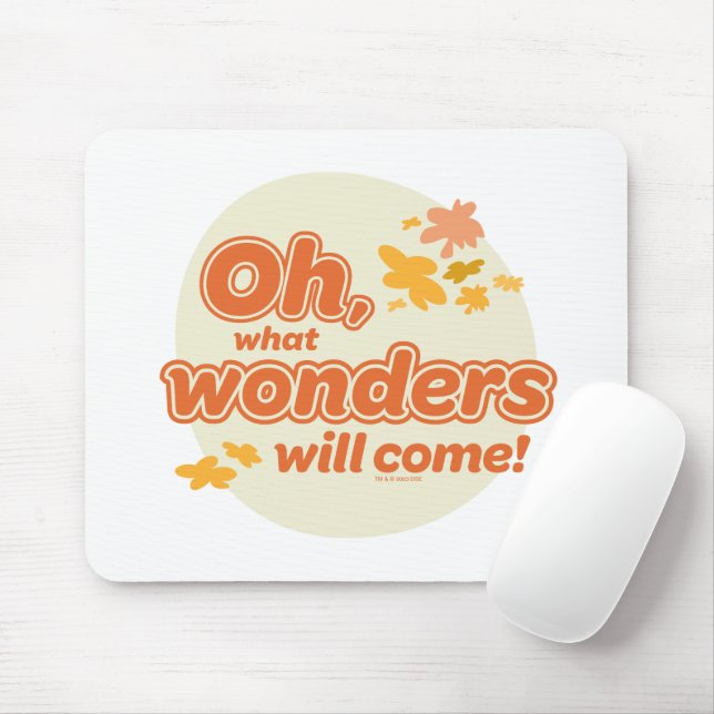 Oh, The Places You'll Go! "What Wonders Will Come" Mouse Pad (With Mouse)