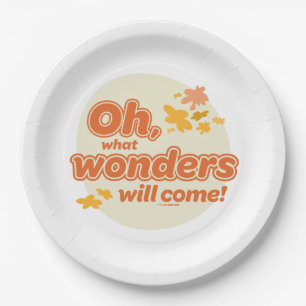 Oh, The Places You'll Go! "What Wonders Will Come" Paper Plates