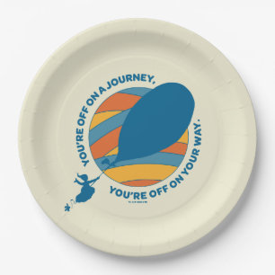 Oh, The Places You'll Go! "You're Off On Your Way" Paper Plates